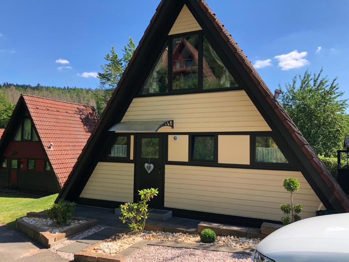 Natur Pur - Waldurlaub Im Tiny House Ronshausen Buitenkant foto